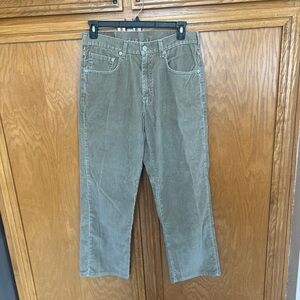 Vtg 2001 Levis 569 Loose Straight light brown corduroy jeans like new see info